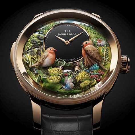 replica jaquet droz watches|jaquet dr oz bird watch price.